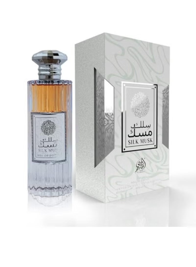 وادي الخليج عطر سلك مسك رائحة هادئة وناعمة للنساء او دي بارفان 100مل - Image 1